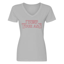 Womens I Dump Your Ass V-Neck T-shirt