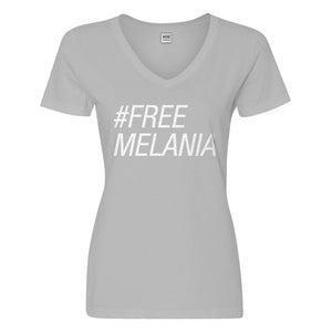 Womens Free Melania Vneck T-shirt