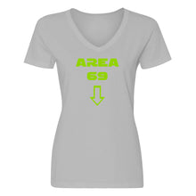 Womens Area 69 V-Neck T-shirt