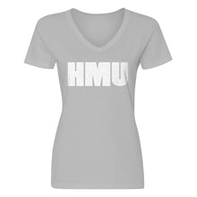 Womens hmu V-Neck T-shirt