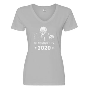 Womens Hindsight 2020 Bernie Vneck T-shirt