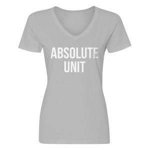 Womens Absolute Unit V-Neck T-shirt