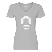 Womens I Love You Vneck T-shirt