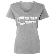 Womens Id Tap That Vneck T-shirt