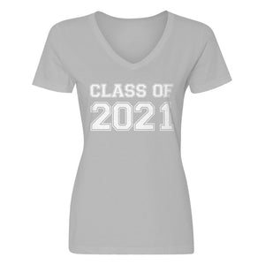 Womens Class of 2021 Vneck T-shirt