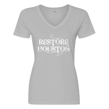 Womens Restore Houston Vneck T-shirt