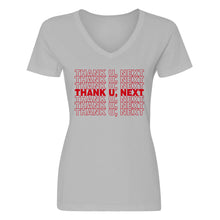 Womens THANK U, NEXT V-Neck T-shirt