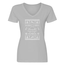 Womens Wubba Lubba Humbug Vneck T-shirt