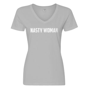 Womens Nasty Woman Vneck T-shirt