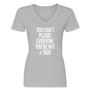 Womens Youre not a Taco Vneck T-shirt
