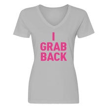 Womens I Grab Back Vneck T-shirt