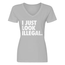 Womens Just Look Illegal Vneck T-shirt