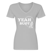 Womens Yeah Buoy! V-Neck T-shirt