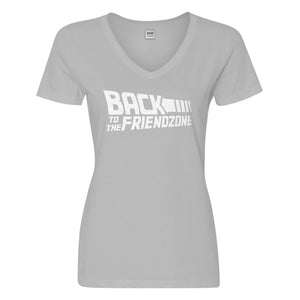 Womens Back to the Friendzone Vneck T-shirt