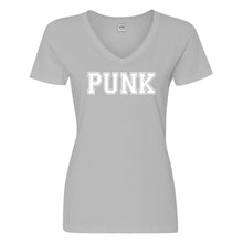 Womens PUNK Vneck T-shirt