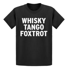 Youth WHISKY TANGO FOXTROT Kids T-shirt