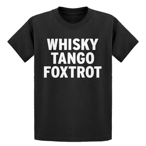 Youth WHISKY TANGO FOXTROT Kids T-shirt