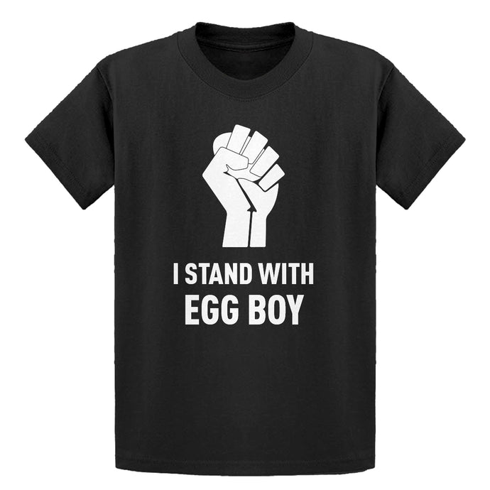Youth I Stand with Egg Boy Kids T-shirt