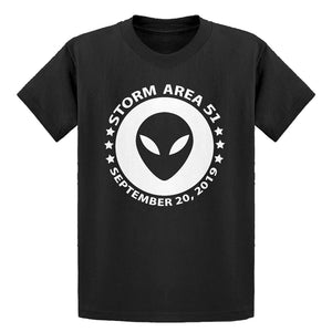 Youth Storming Area 51 Kids T-shirt