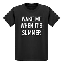 Youth Wake me When its Summer Kids T-shirt
