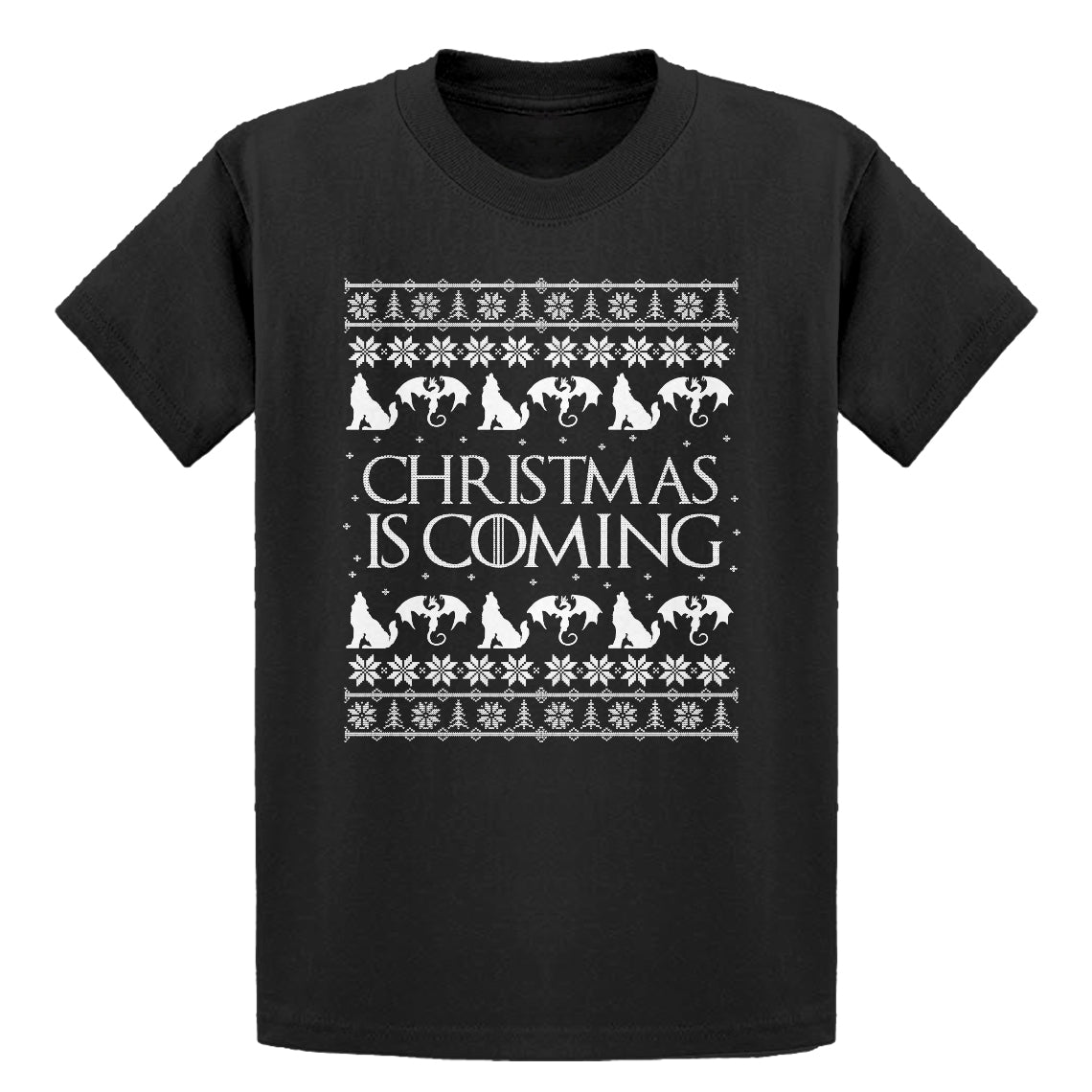 Youth Christmas is Coming Kids T-shirt