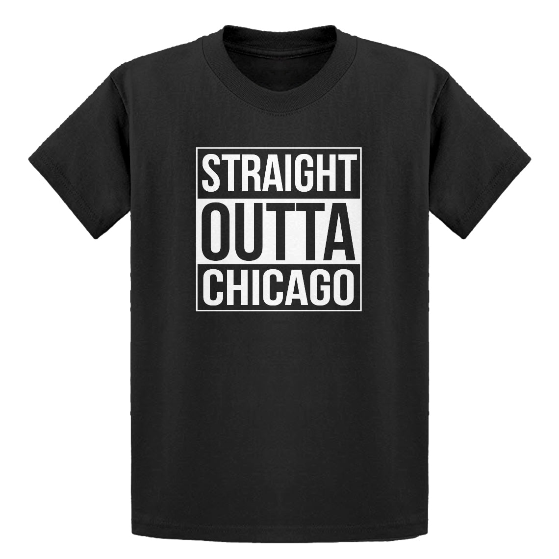 Youth Straight Outta Chicago Kids T-shirt