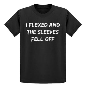 Youth I Flexed and the Sleeves Fell Off Kids T-shirt