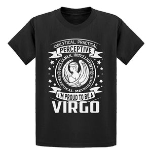 Youth Virgo Astrology Zodiac Sign Kids T-shirt