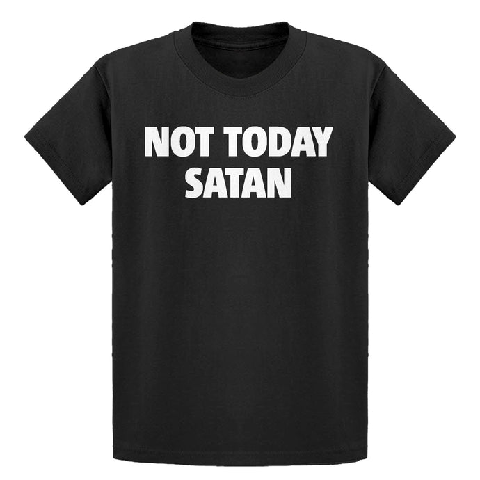 Youth Not Today Satan Kids T-shirt