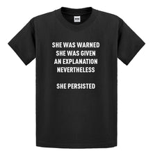 Youth She Persisted Venus Fist Kids T-shirt