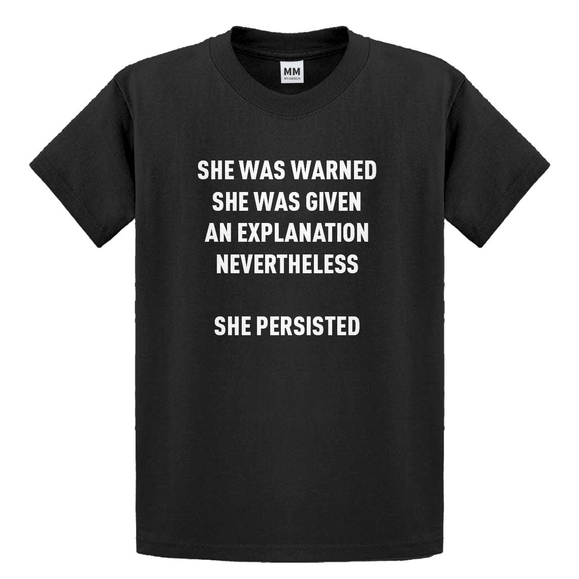 Youth She Persisted Venus Fist Kids T-shirt