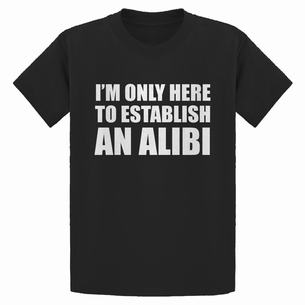 Youth Here to Establish and Alibi Kids T-shirt