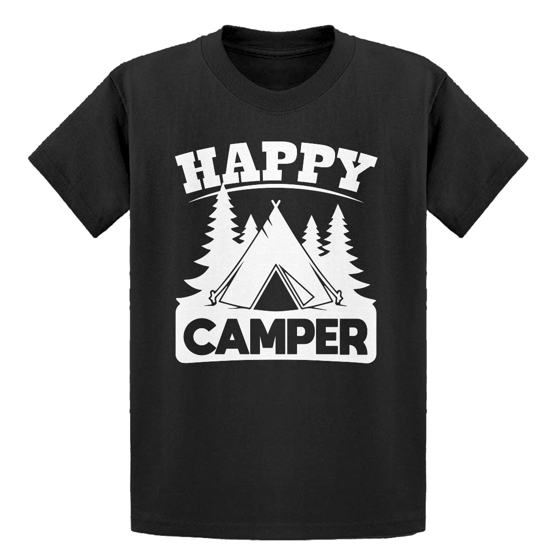 Youth Happy Camper Kids T-shirt