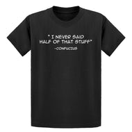 Youth Confucius say Kids T-shirt