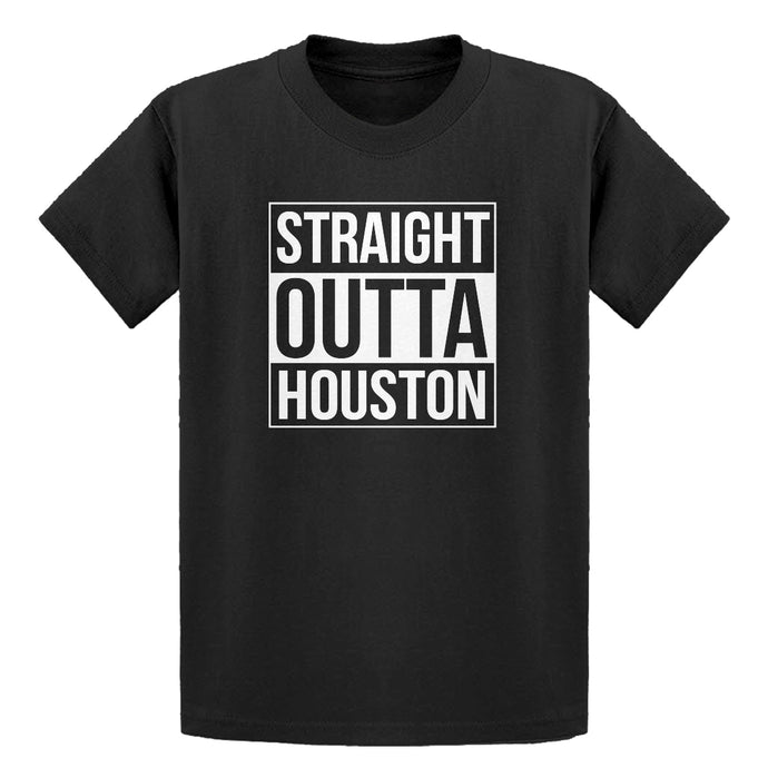 Youth Straight Outta Houston Kids T-shirt