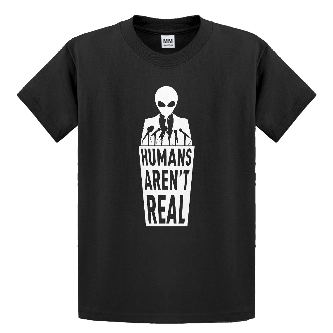 Youth Humans Aren't Real Kids T-shirt