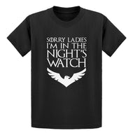 Youth Sorry Ladies Nights Watch Kids T-shirt