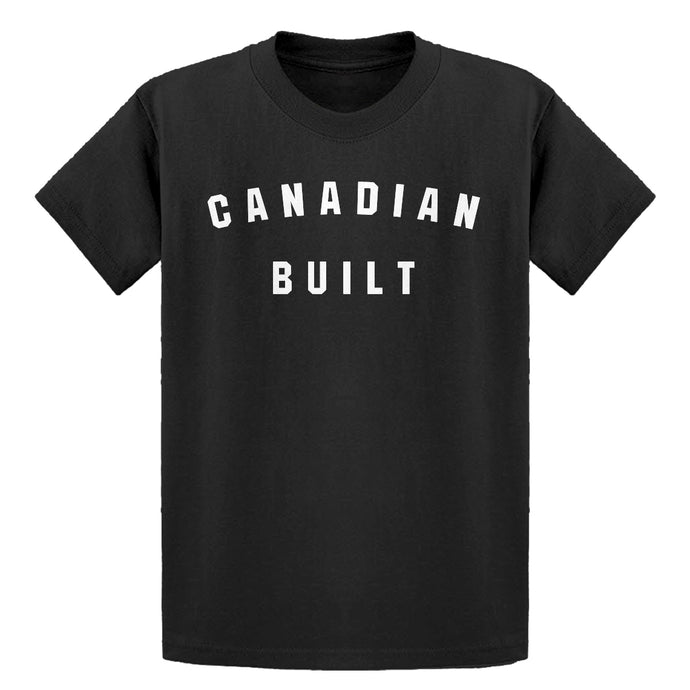 Youth Canadian Built Kids T-shirt