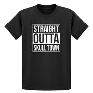 Youth Straight Outta Skull Town Kids T-shirt