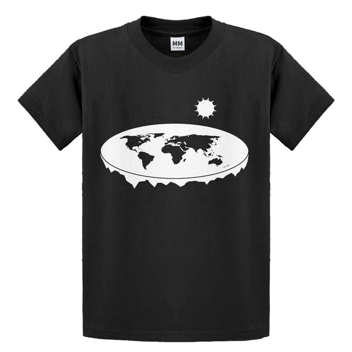 Youth Flat Earth Kids T-shirt