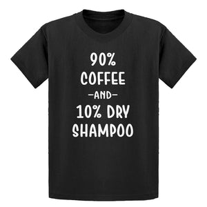Youth 90% Coffee 10% Dry Shampoo Kids T-shirt