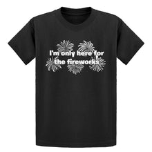 Youth I'm Only Here for the Fireworks Kids T-shirt