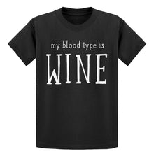 Youth My Blood Type is Wine Kids T-shirt