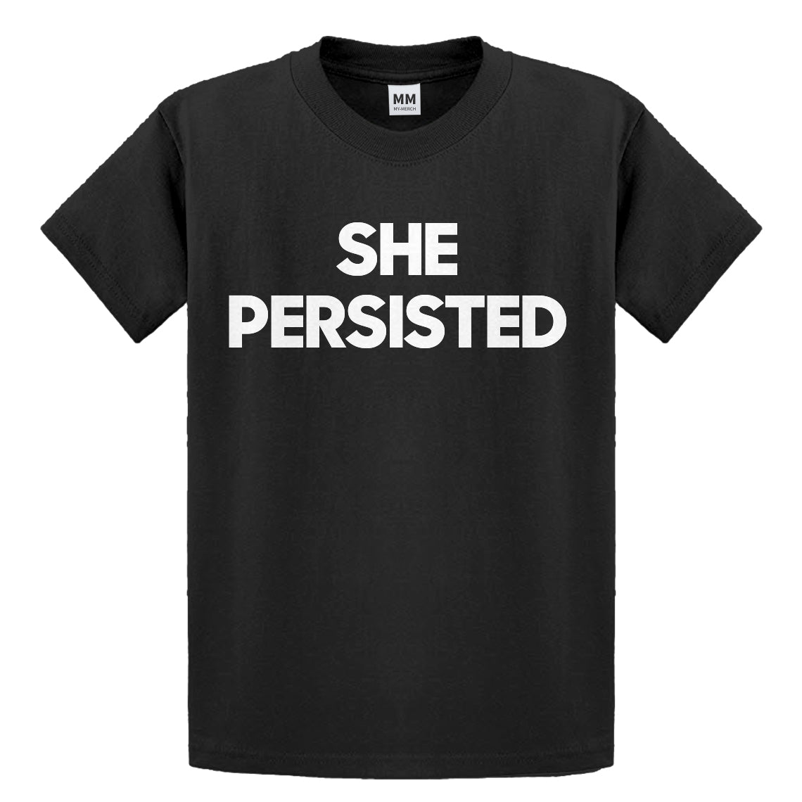 Youth She Persisted Kids T-shirt