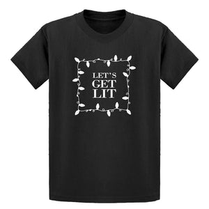 Youth Lets Get Lit Kids T-shirt