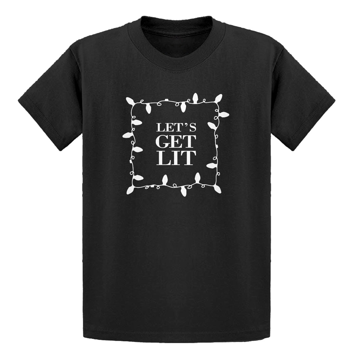 Youth Lets Get Lit Kids T-shirt