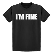 Youth I'm Fine Kids T-shirt