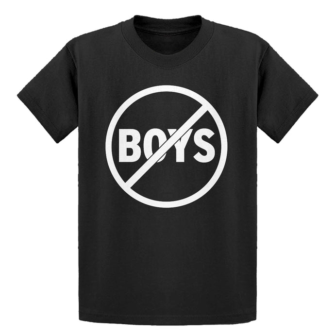 Youth No Boys Kids T-shirt