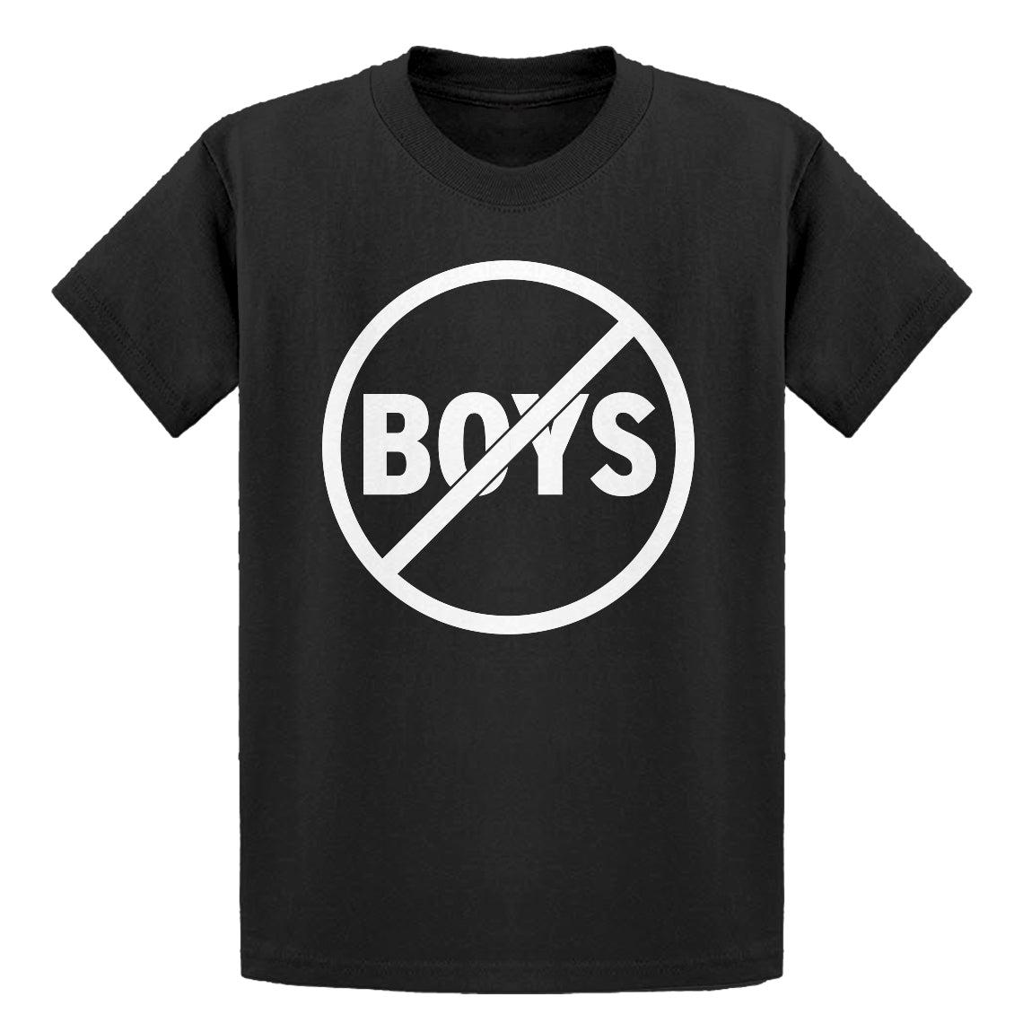 Youth No Boys Kids T-shirt