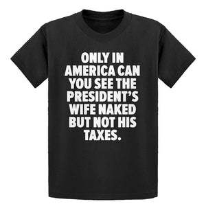 Youth Only in America Kids T-shirt